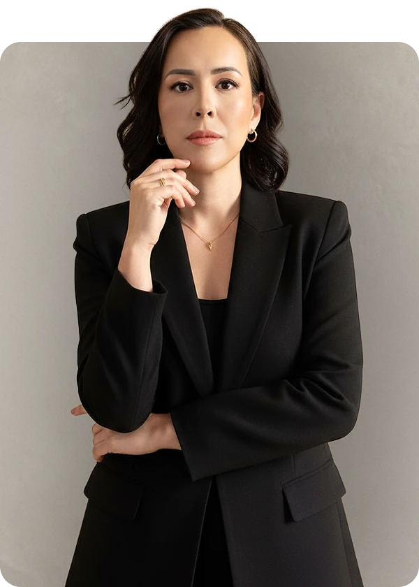 Retrato da Dra. Camila Deguti, médica psiquiatra